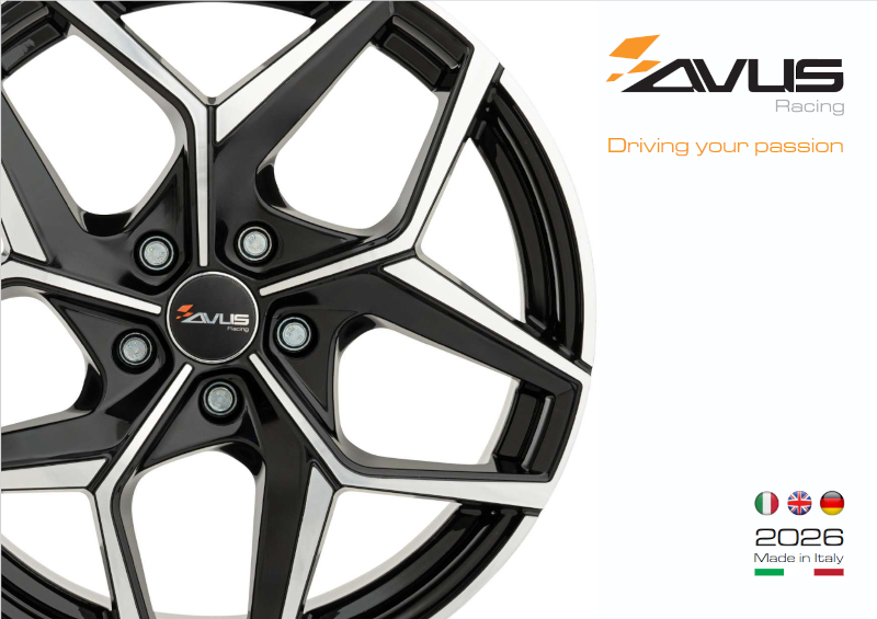 Catalogo AVUS Racing 2026